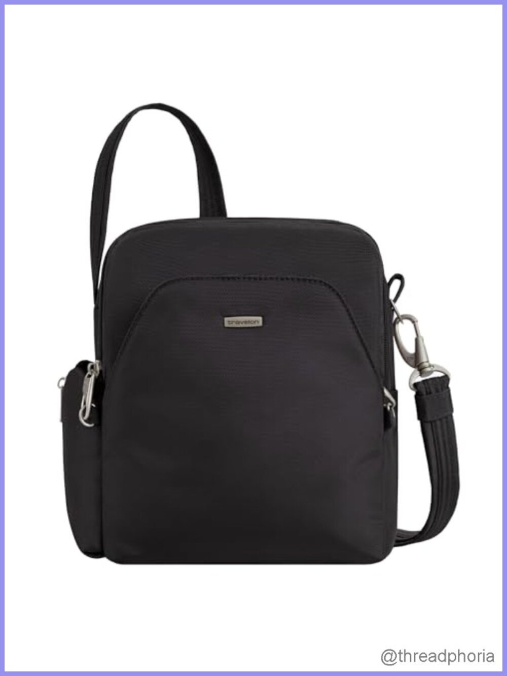 Travelon Anti-Theft Classic Crossbody Bag with RFID Blocking Pockets